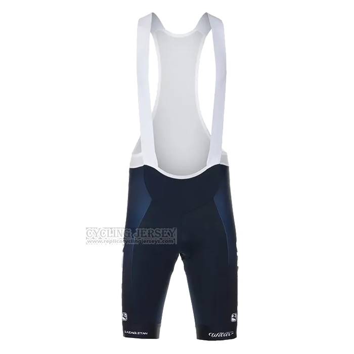 2023 Cycling Jersey Astana Blue Short Sleeve and Bib Short